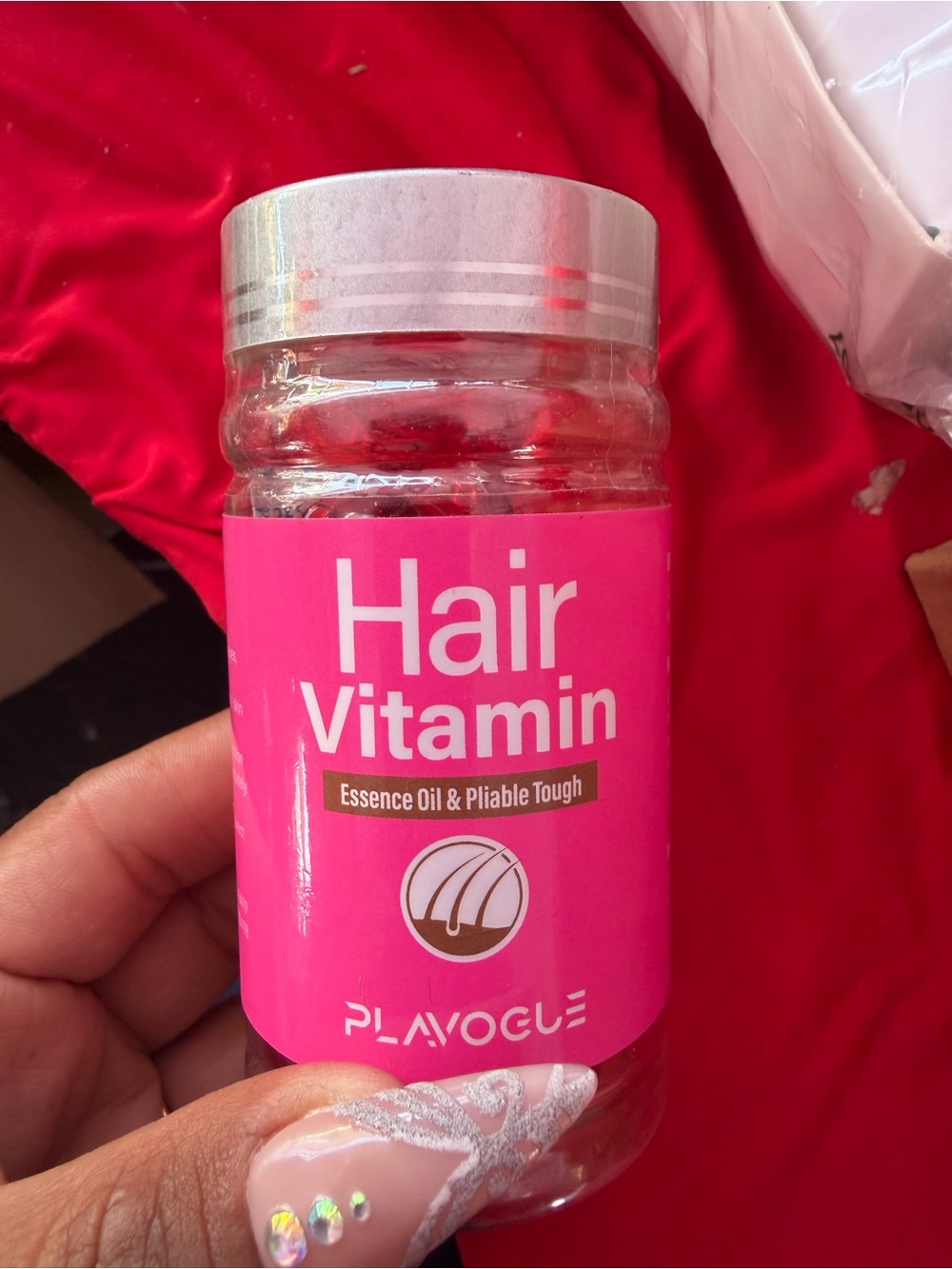 Vogue Pink Hair Vitamin Essence Oil